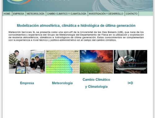 Meteoclim Services Website